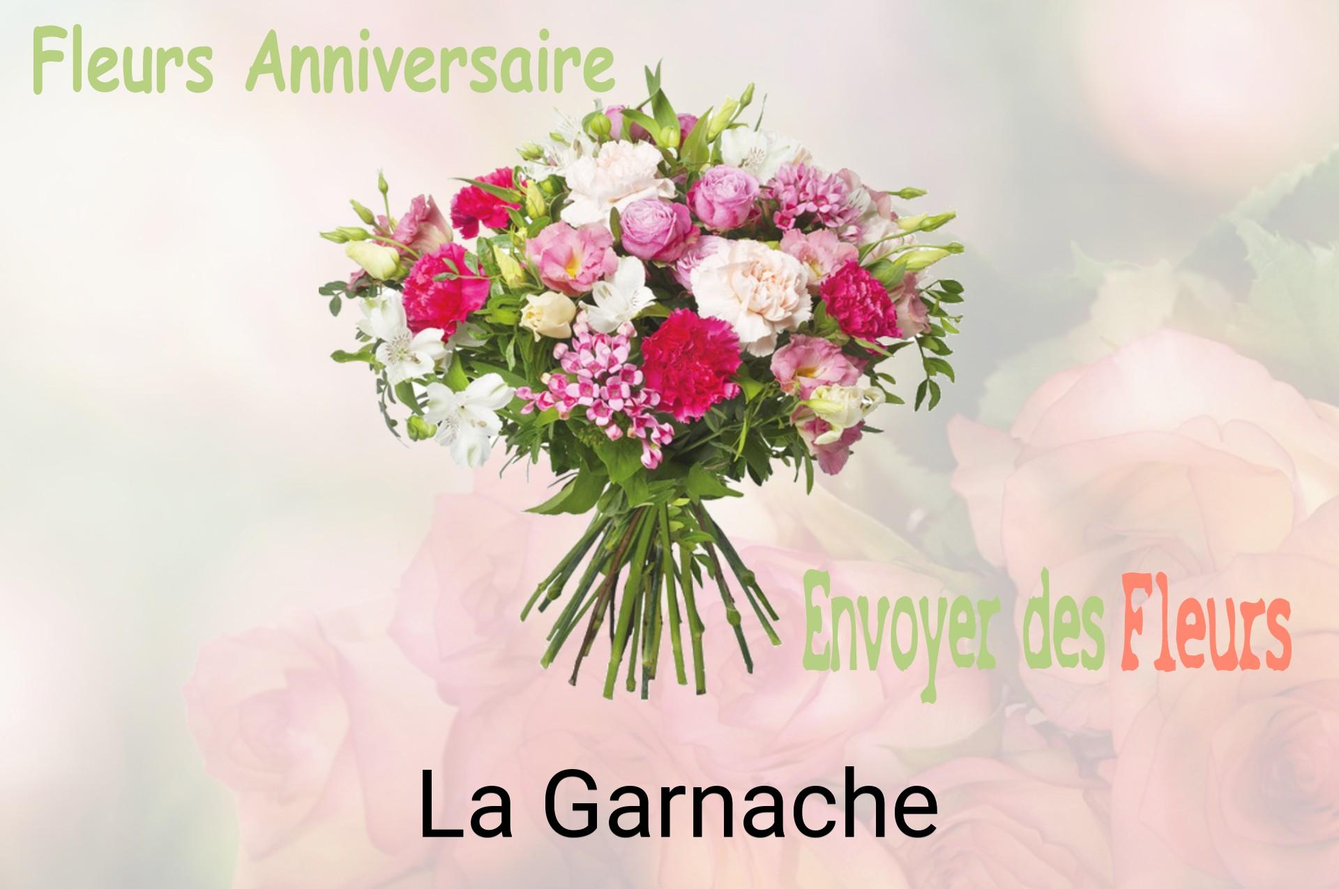 Bouquet de fleurs d’anniversaire livré à La Garnache