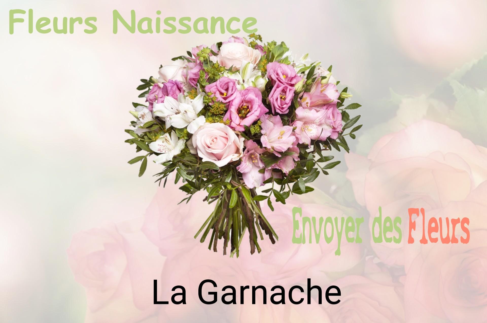 Bouquet de fleurs de naissance livré à La Garnache